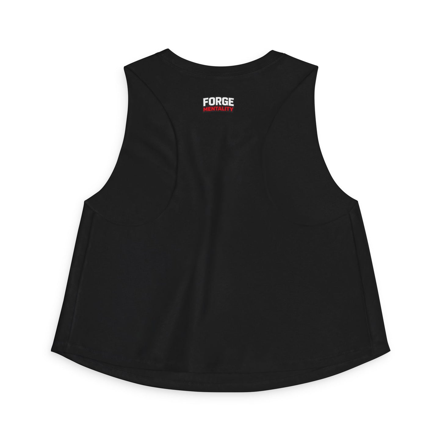 Discipline Over Feelings Crop Top - Motivational Women's Workout Tank
