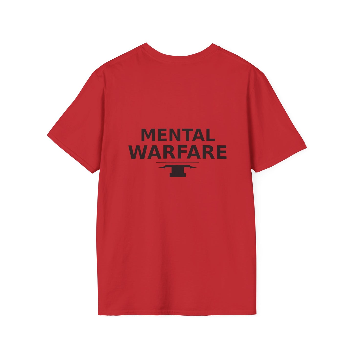 Mental Warfare T-Shirt — Bold Back Graphic Tee